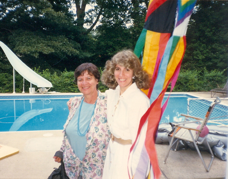 Esther & Karla Kirkegaard 8-24-86